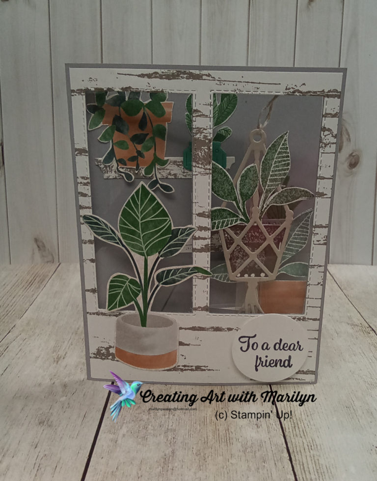 In Bloom 3D Greenhouse Card - creating art with marilyncreating art ...